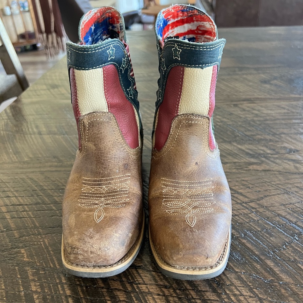 Patriotic Western Cowboy Boots